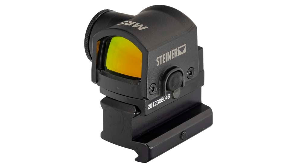 OpticsPlanet Exclusive Steiner Micro Reflex Sight and Riser Combo, Black, 8700-R