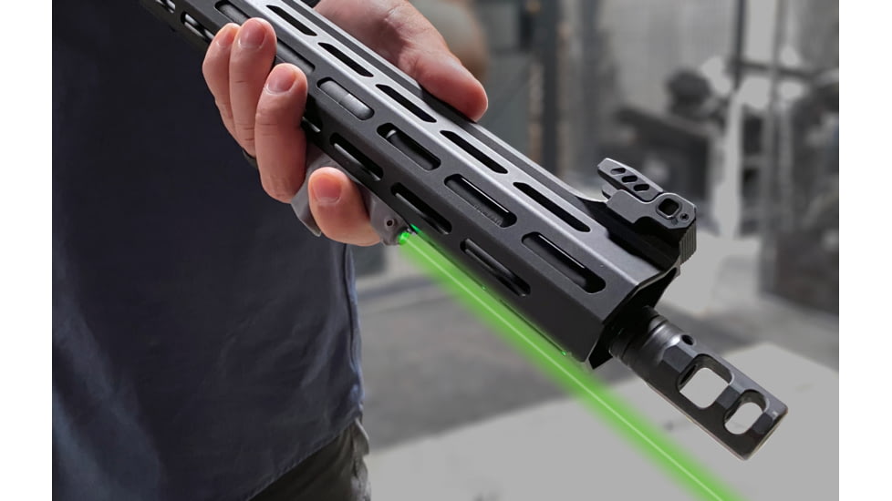Viriian OpticsPlanet Exclusive HS1 Hand Stop with IR Laser, M-LOK Mounting Retail Box, Wolf Gray, 912-0055
