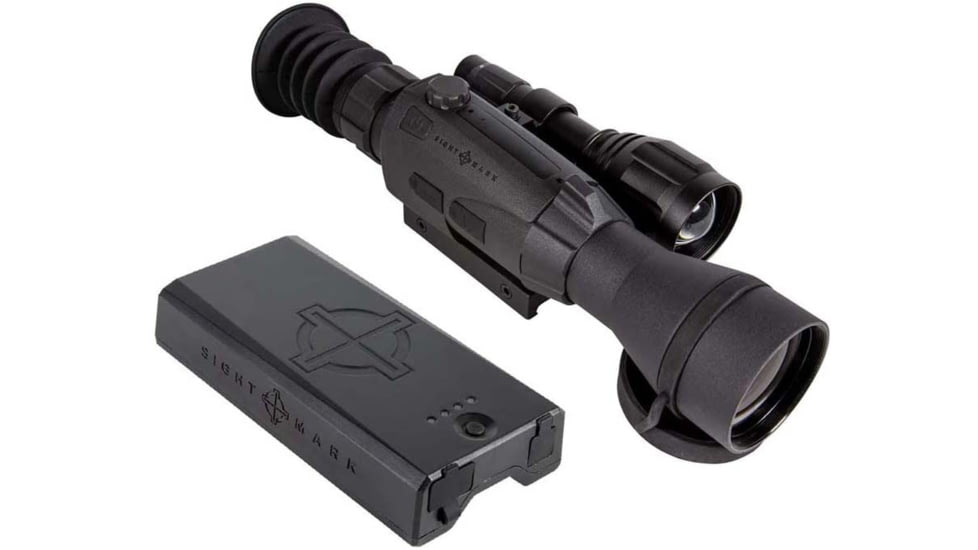OpticsPlanet Exclusives - Sightmark Wraith 4K Max 3-24x50 w/ IR Digital Riflescope w/Quick Detach Battery Pack