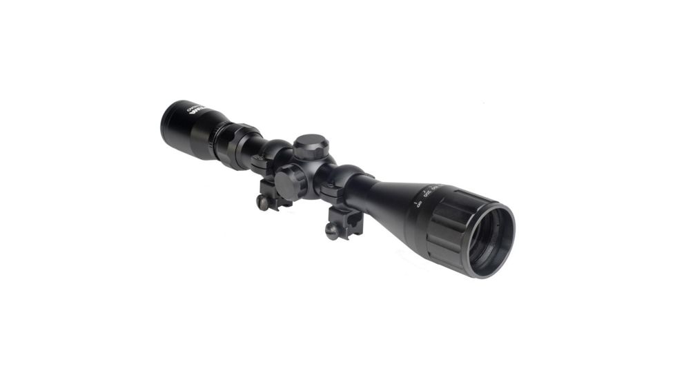 Optima 3-9x40AO Rifle Scope, Black, Medium HA90501
