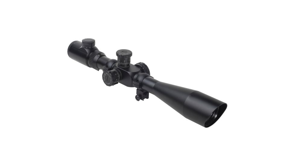 Optima 8-32x50 E-SFT Rifle Scope, Black, Large HA90509