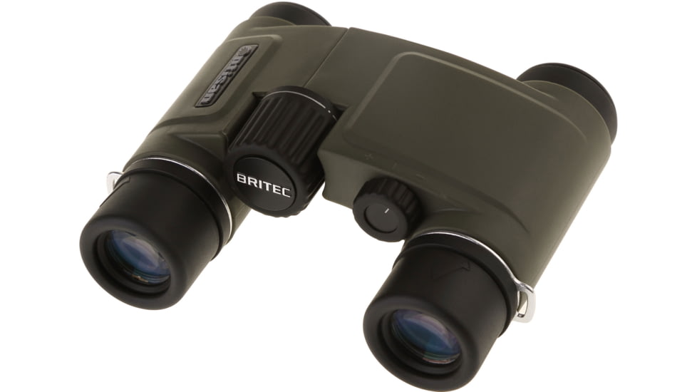 Optisan Precision Sports Optics BRITEC CR 7x21mm Roof Prism Binocular, Olive/Black, 37458