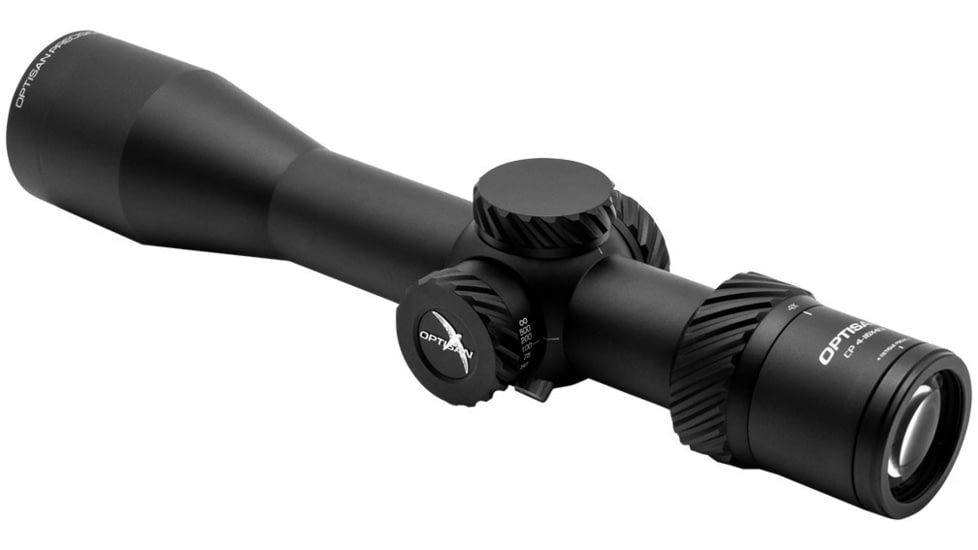Optisan Precision Sports Optics CP Rifle Scope, 4-16X40mm, 30mm, SFP, MRAD-MH10 Reticle, Black, 4008