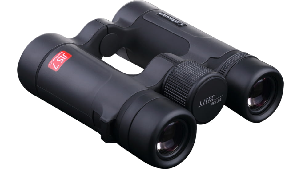 Optisan Precision Sports Optics LITEC R II 10x34mm Roof Prism Binocular, Grey/Black, 37576