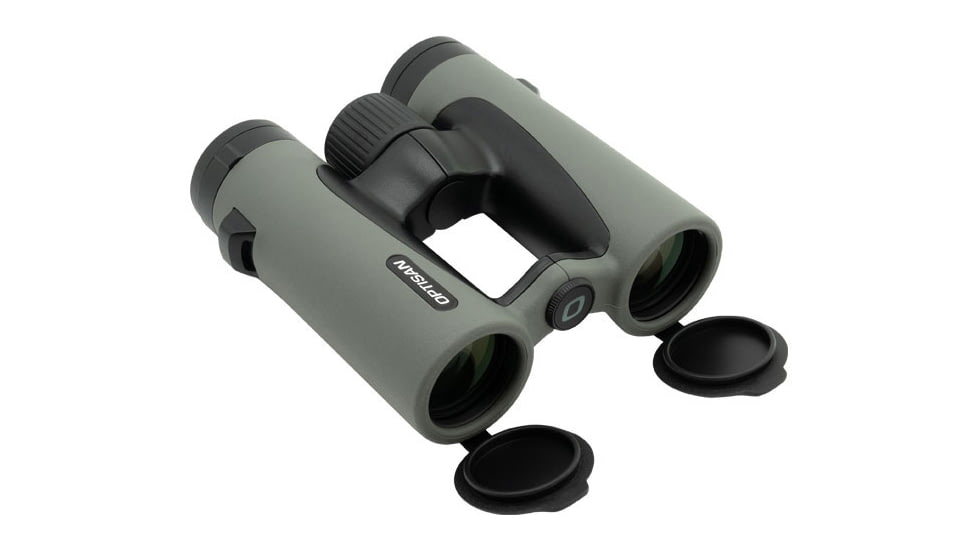 Optisan Precision Sports Optics LR 8x34 ED BAK4 Binoculars, Fully-Multi Coated, Olive, 4018