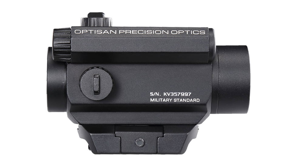 Optisan Precision Sports Optics RMX202 1x20mm Rifle Red Dot Sight, 2 MOA, Black, 37572