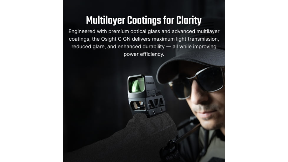 Osight C 3 MOA Reflex Red Dot Sight
