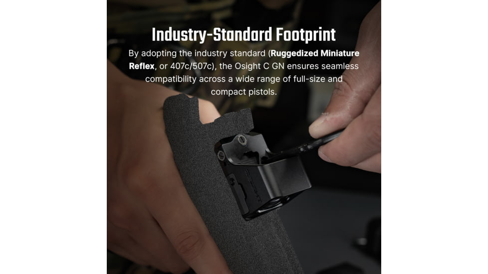 Osight C 3 MOA Reflex Red Dot Sight