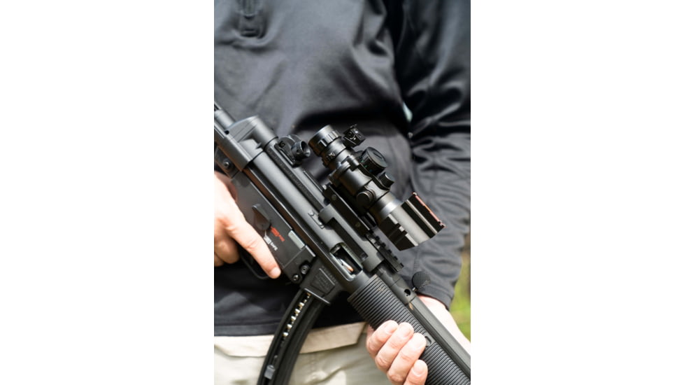Osprey Global 4x32 MilDot Rifle Scope, 30mm Tube, MilDot Reticle, Black, 4x32MDG
