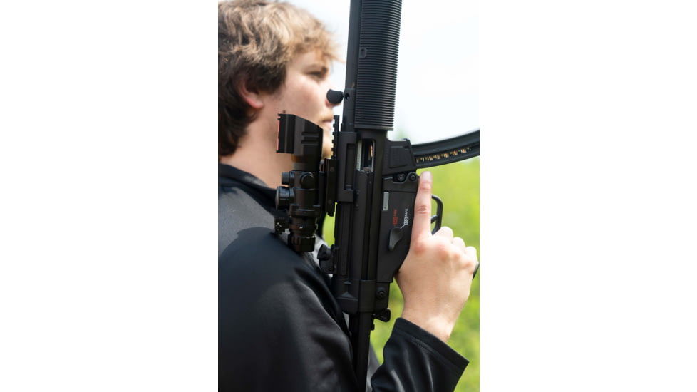 Osprey Global 4x32 MilDot Rifle Scope, 30mm Tube, MilDot Reticle, Black, 4x32MDG