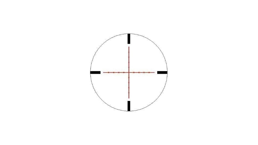 Osprey Global Compact 3-9x42mm LPVO 30mm Tube Rifle Scope, Second Focal Plane, MilDot Reticle, Black, CP3-9x42MDG