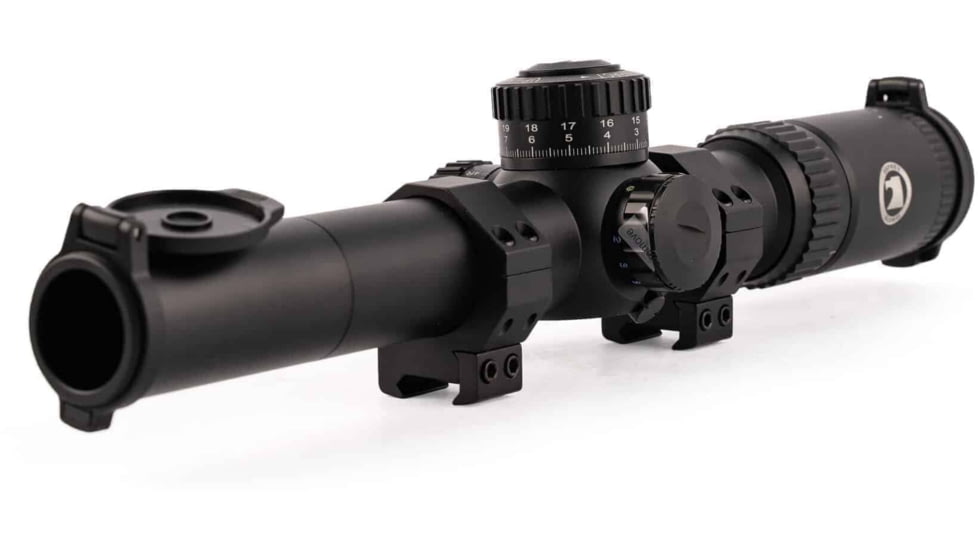 Osprey Global Elite 1-12x26IR Rifle Scope, 34mm Tube, First Focal Plane, Black, ES1-12x26IR