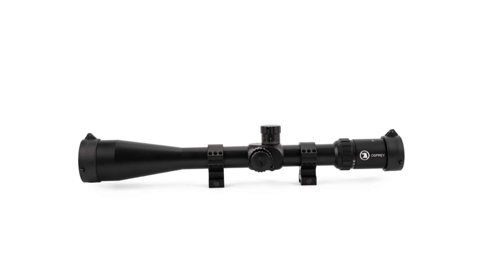 Osprey Global Elite Series 4-40x56mm Rifle Scope, 35mm Tube, First Focal Plane Scope, IL Mil-Dot Reticle, Black, ES4-40X56FFP