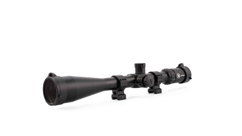 Osprey Global Elite Series 4-40x56mm Rifle Scope, 35mm Tube, First Focal Plane Scope, IL Mil-Dot Reticle, Black, ES4-40X56FFP
