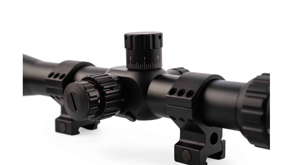 Osprey Global Elite Series 4-40x56mm Rifle Scope, 35mm Tube, First Focal Plane Scope, IL Mil-Dot Reticle, Black, ES4-40X56FFP