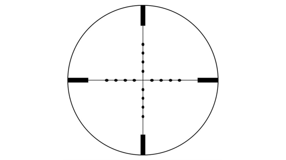 Osprey Global Elite Series 4-40x56mm Rifle Scope, 35mm Tube, First Focal Plane Scope, IL Mil-Dot Reticle, Black, ES4-40X56FFP