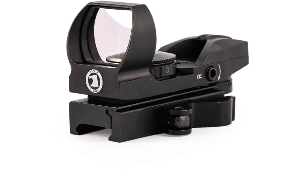 Osprey Global DSMR Quick Release 1x Reflex Red Dot Sight, Multi Reticle, Black, DSMRQR