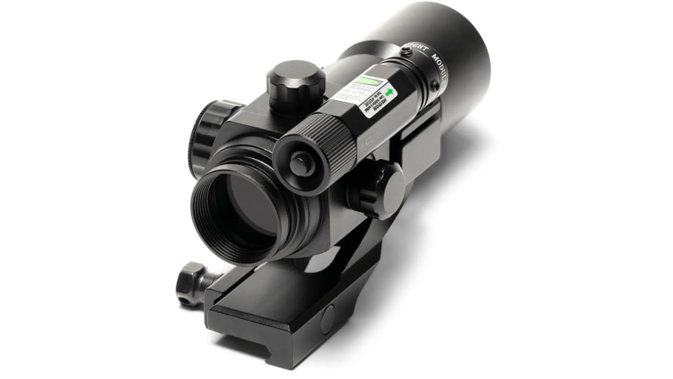 Osprey Global 1x30mm Reflex Red Dot Sight w/Green Laser, 5 MOA Red Dot, Black, OSP-RD-FO-GL