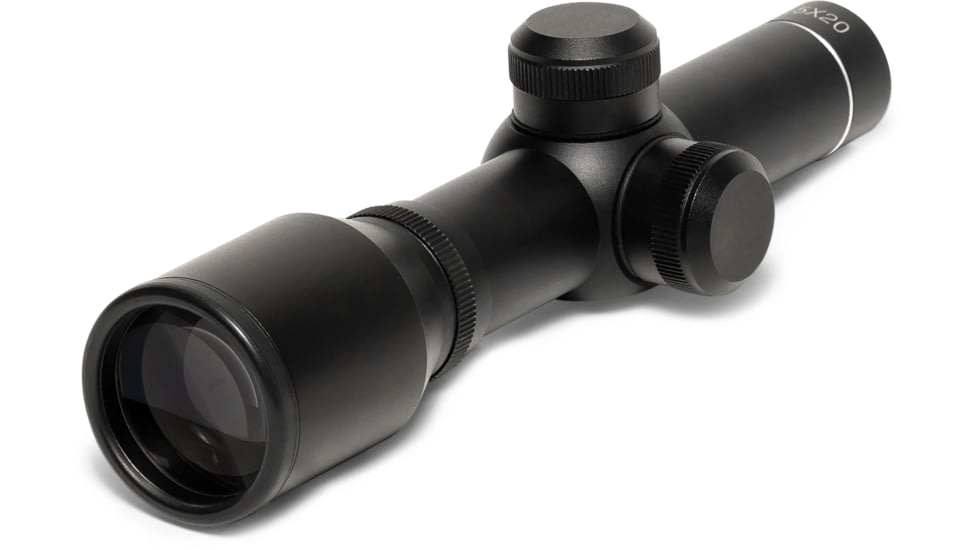 Osprey Global Standard 2.5x20mm LPVO 1in Tube Rifle Scope, Second Focal Plane, Duplex Reticle, Black, SD2.5X20DP