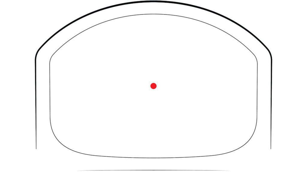 Osprey Global Pistol Micro Reflex Red Dot Sight, 3 MOA Dot Reticle, Small, Black, Pistol Micro Dot