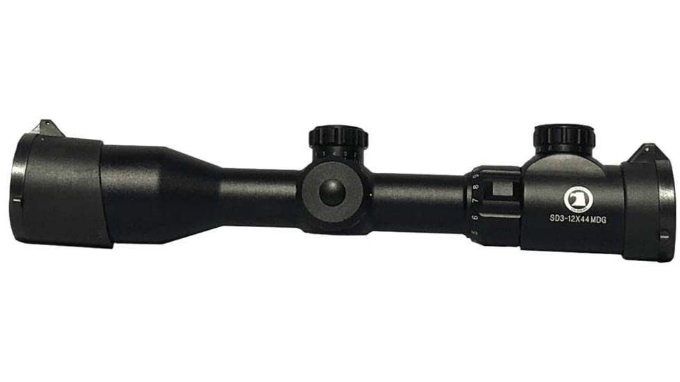 Osprey Global Standard 3-12X44 Rifle Scope, 30mm Tube, MilDot Reticle, Black, SD3-12x44MDG