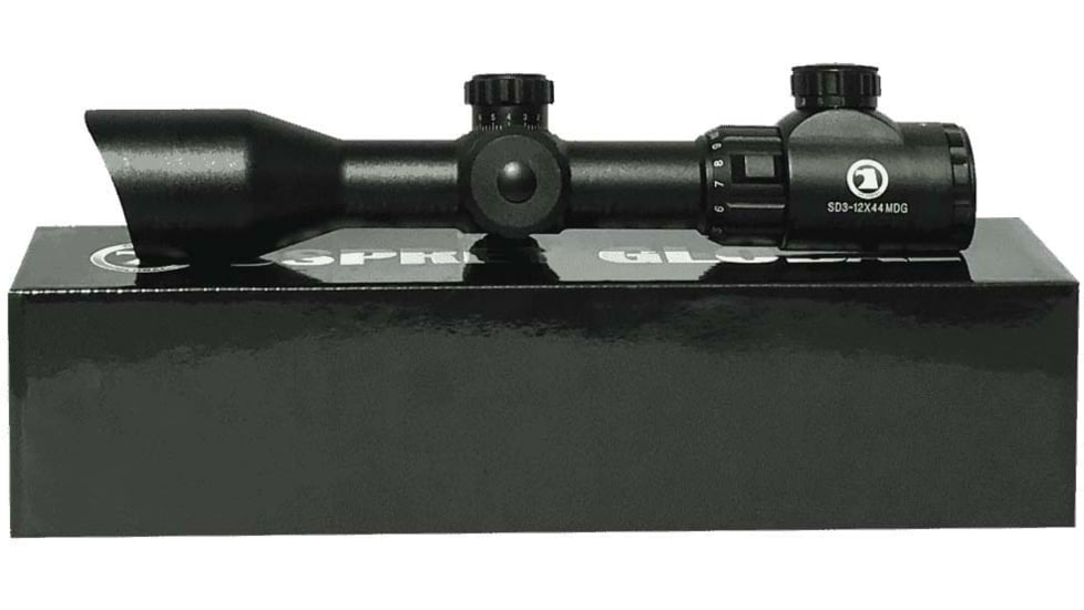 Osprey Global Standard 3-12X44 Rifle Scope, 30mm Tube, MilDot Reticle, Black, SD3-12x44MDG