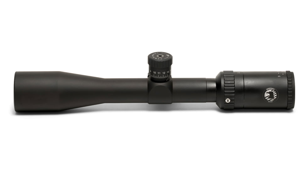 Osprey Global Standard Series 3-9x40mm Rifle Scope, 30mm Tube, Second Focal Plane, Mil-Dot Reticle, Hoya Glass, Matte, Black, SD3-9x40MD US Scope