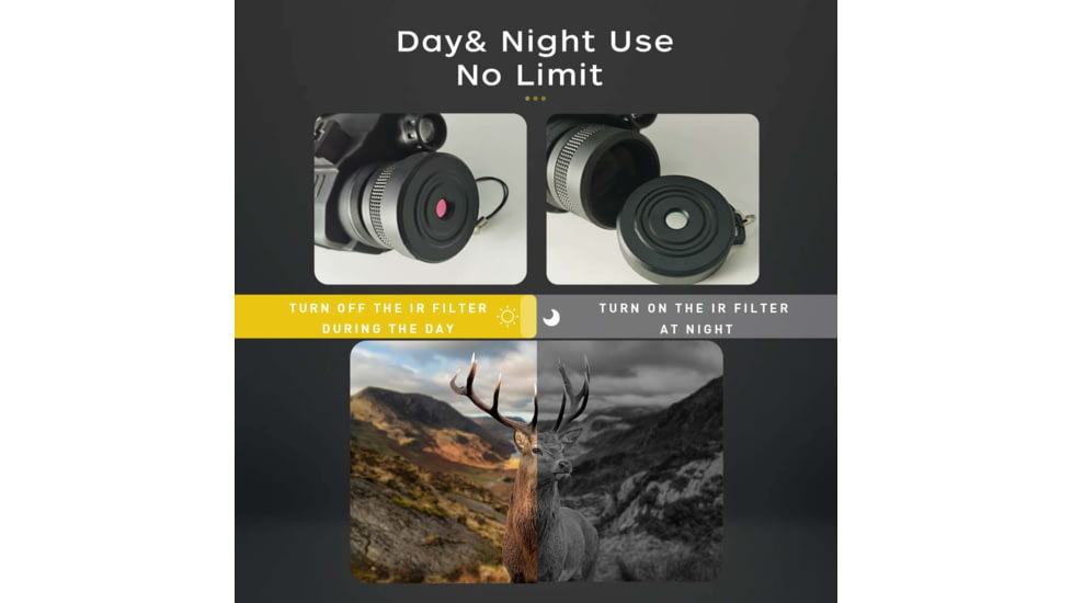 Owlset 5x32 Digital Day &amp; Night Vision Monocular