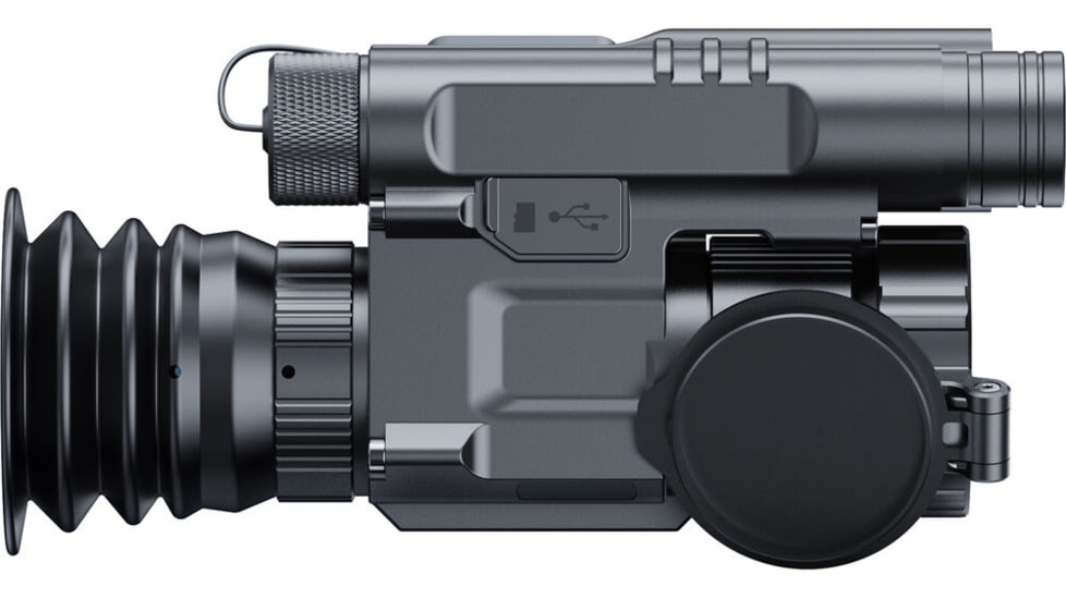 PARD Optics FT34 35mm 384x288 3 in 1 Clip-On Thermal Rifle Scope w/LRF, Black, FT34-35F