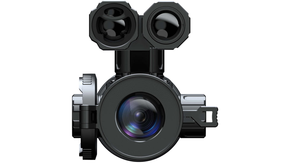 PARD Optics DS35 Day and Night Vision Rifle Scope, Laser Range Finder, 5.6x70mm, 940nm IR, 2560x1440 px, Multiple Reticles, Black, DS35-70RF-940