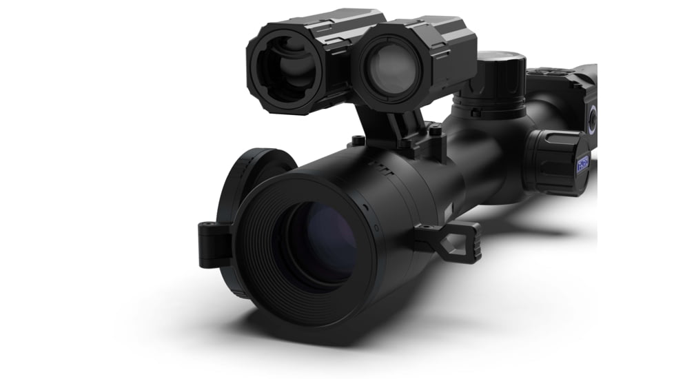 PARD Optics DS35 Day and Night Vision Rifle Scope, Laser Range Finder, 5.6x70mm, 940nm IR, 2560x1440 px, Multiple Reticles, Black, DS35-70RF-940