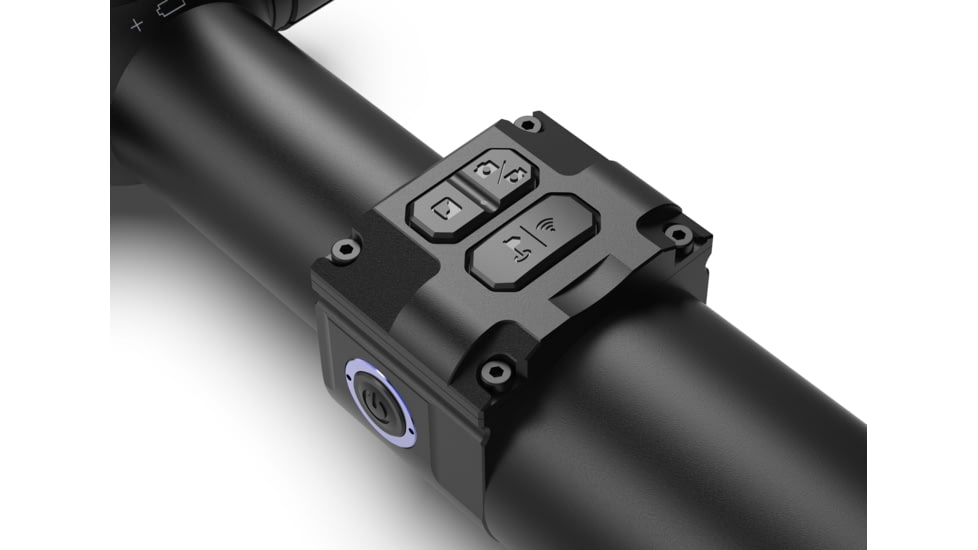 PARD Optics DS35 Day and Night Vision Rifle Scope, Laser Range Finder, 5.6x70mm, 940nm IR, 2560x1440 px, Multiple Reticles, Black, DS35-70RF-940