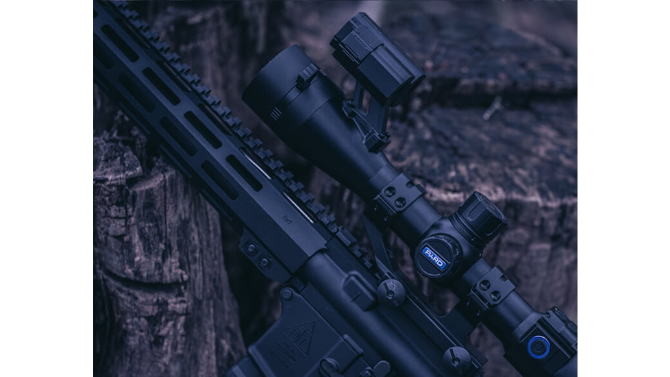 PARD Optics Night Stalker 4K 8x100mm Night Vision Rifle Scope, 3840x2160 pixel, Black, NS4-100/850/LRF