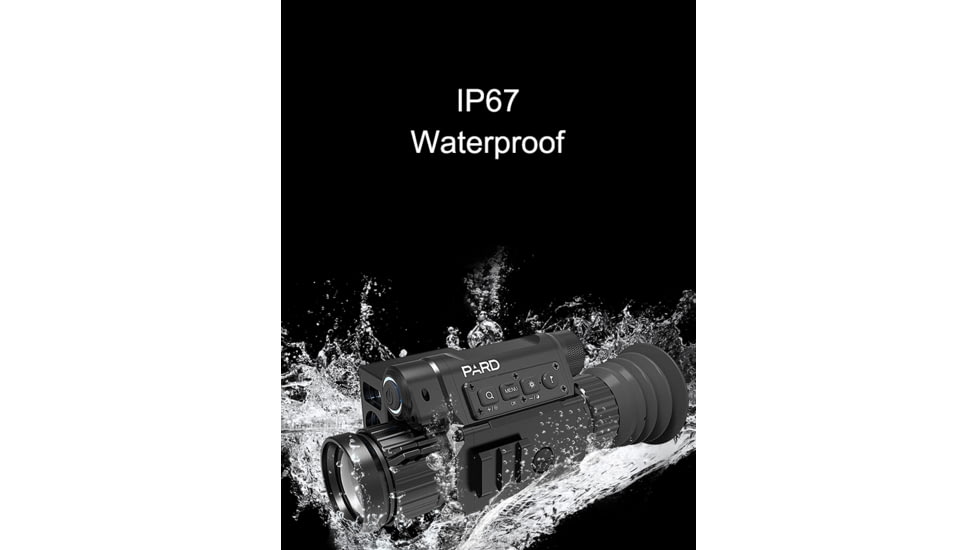 Pard SA 19 Thermal Scope, 1.5x - 6x, 1024x768, Black, SA-19-THR