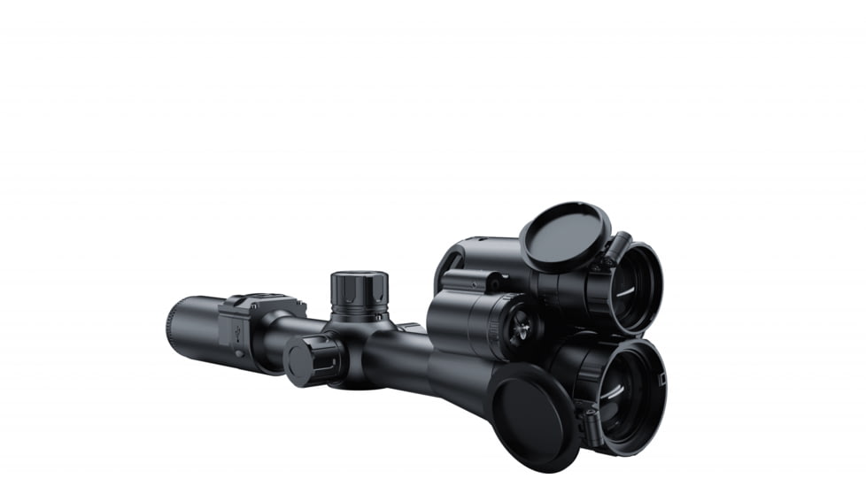PARD TD3270940LF TD32 Multispectral Night Vision Rifle Scope Black 3-6.5x 70mm, 35 mm Multi Reticle Features Laser Rangefinder