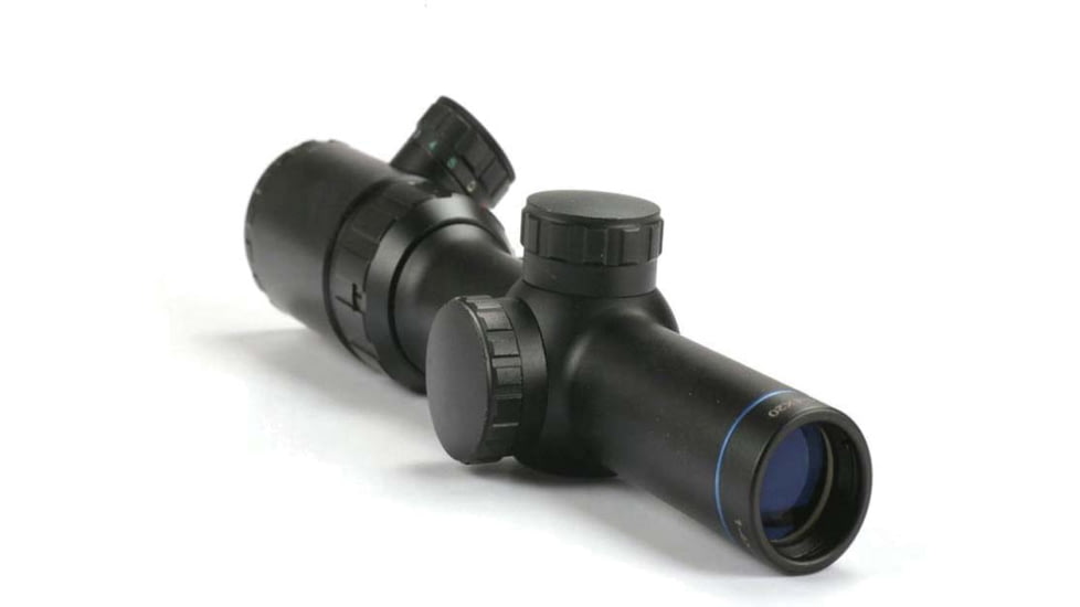 Patriot Optics Edge Rifle Scope, 1-4x20mm, Second Focal Plane, Etched Glass 5 Levels Of Adjustment Reticle, PO-S-1-4x20mmE