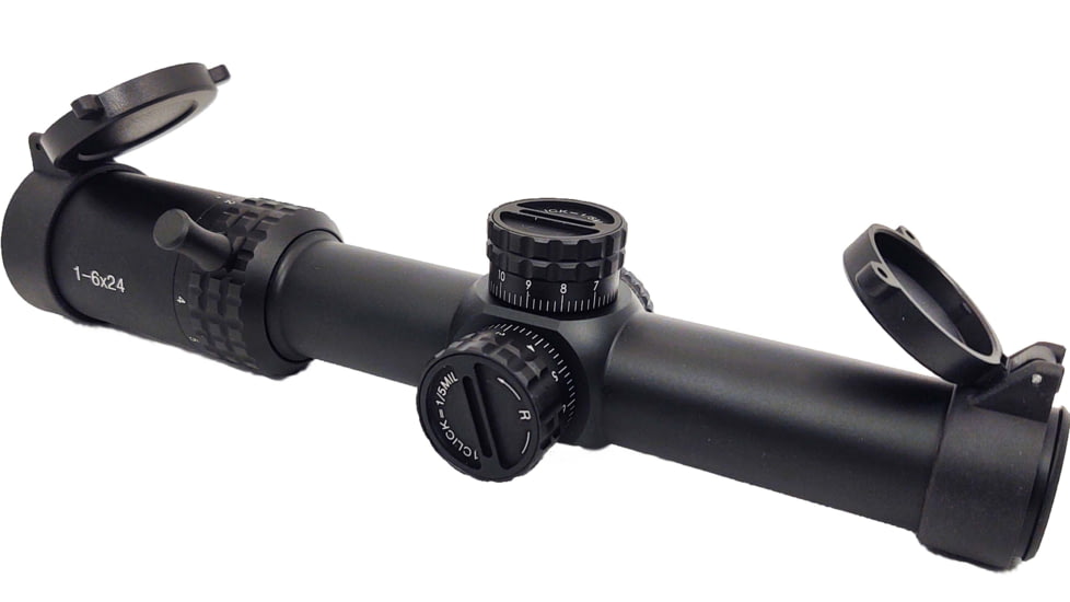 Patriot Optics Ghost Rifle Scope, 1-6x24mm, 30mm, Second Focal Plane, Etched Glass BDC Reticle, PO-S-1-6x24mmG