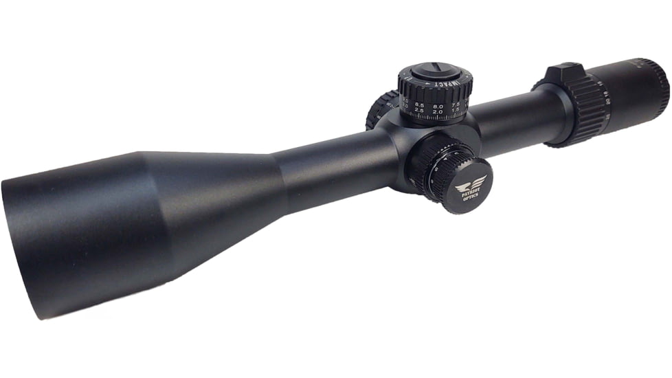 Patriot Optics Operative Rifle Scope, 5-25x56mm, 34mm Tube, First Focal Plane, Etched Glass Reticle, Anodized Black, PO-S-5-25x56mmFFP