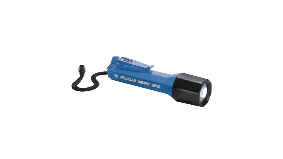 Pelican 2010N Nemo LED Flashlight, 161 Lumens, Blue, 2010-019-127