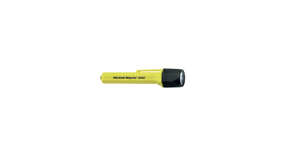 Pelican 2340 MityLite Plus 2AA Xenon Flashlight, Maize Yellow 2340A