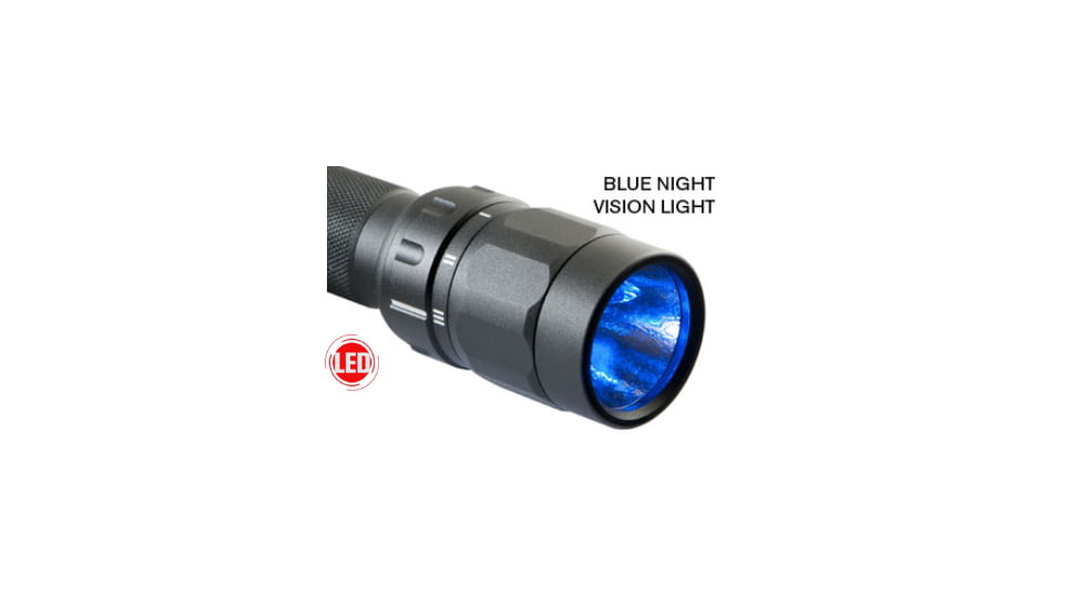 Pelican 2370 LED Flashlight, Blue Night Vision 023700-0000-110