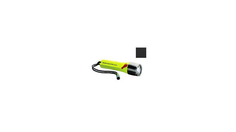 Pelican 2410A StealthLite 4AA LED Flashlight,126 Lumens,Adventure,Black 2410-058-110