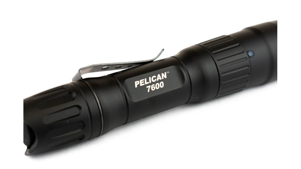Pelican 7600, 3-Color Led Li-Ion Rechargeable, Black, 076000-0000-110