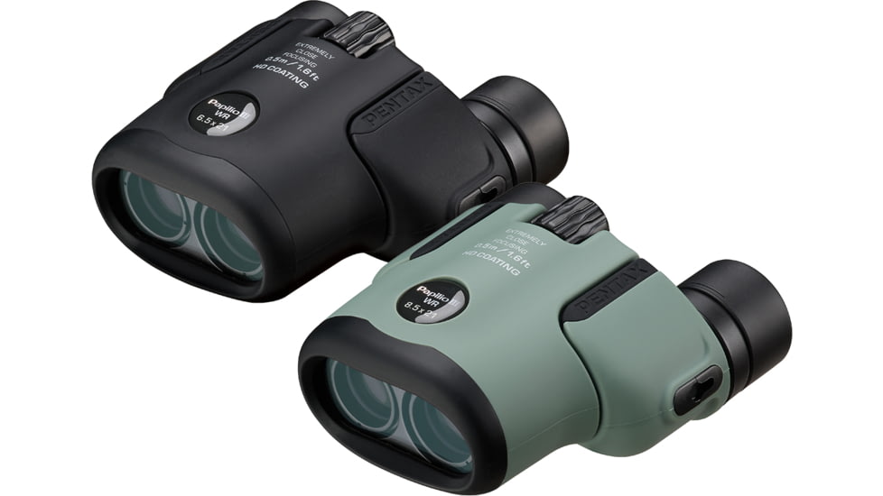 Pentax Papilio III WR 8.5x21mm Porro Prism Binocular, Black, 62016