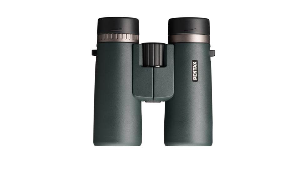 Pentax SD 10x42mm ED Roof Prism Binoculars, Dark Green, Compact, 62894