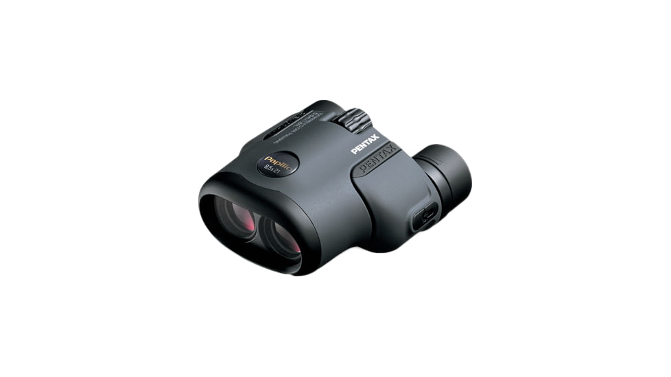 Pentax U-Series Papilio II 8.5x21mm Porro Prism Binoculars, Black, Black, 62002-RIM