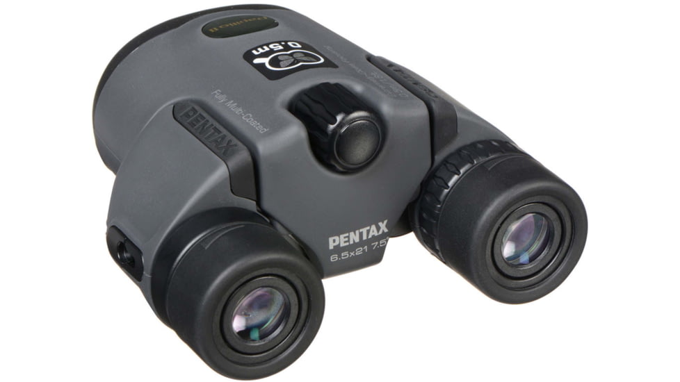 EDEMO Pentax U-Series Short Distance Papilio II 6.5x21mm, Porro Prism Binocular, Black, 62001, EDEMO1