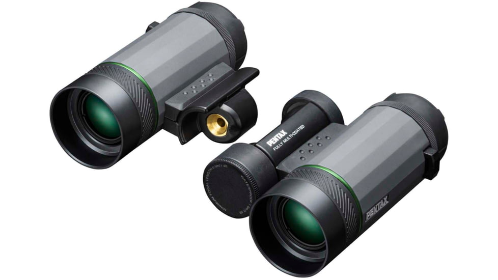 Pentax VD 4 X 20mm WP Detachable Binoculars/Telescope, Gray/Black, Medium, 63600