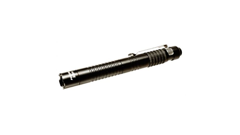 Powertac Sabre LED Flashlight, 201 Lumens, w/CREE LED, w/ 1xAAA or 2xAAA Batteries, Black POWERTAC-SABRE