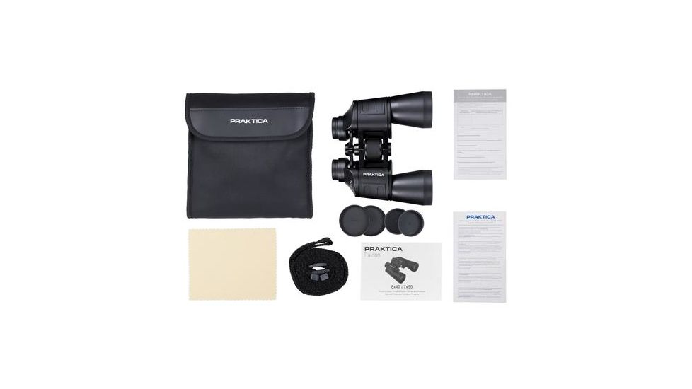 Praktica Falcon 7x50 Binoculars, Black PRA080